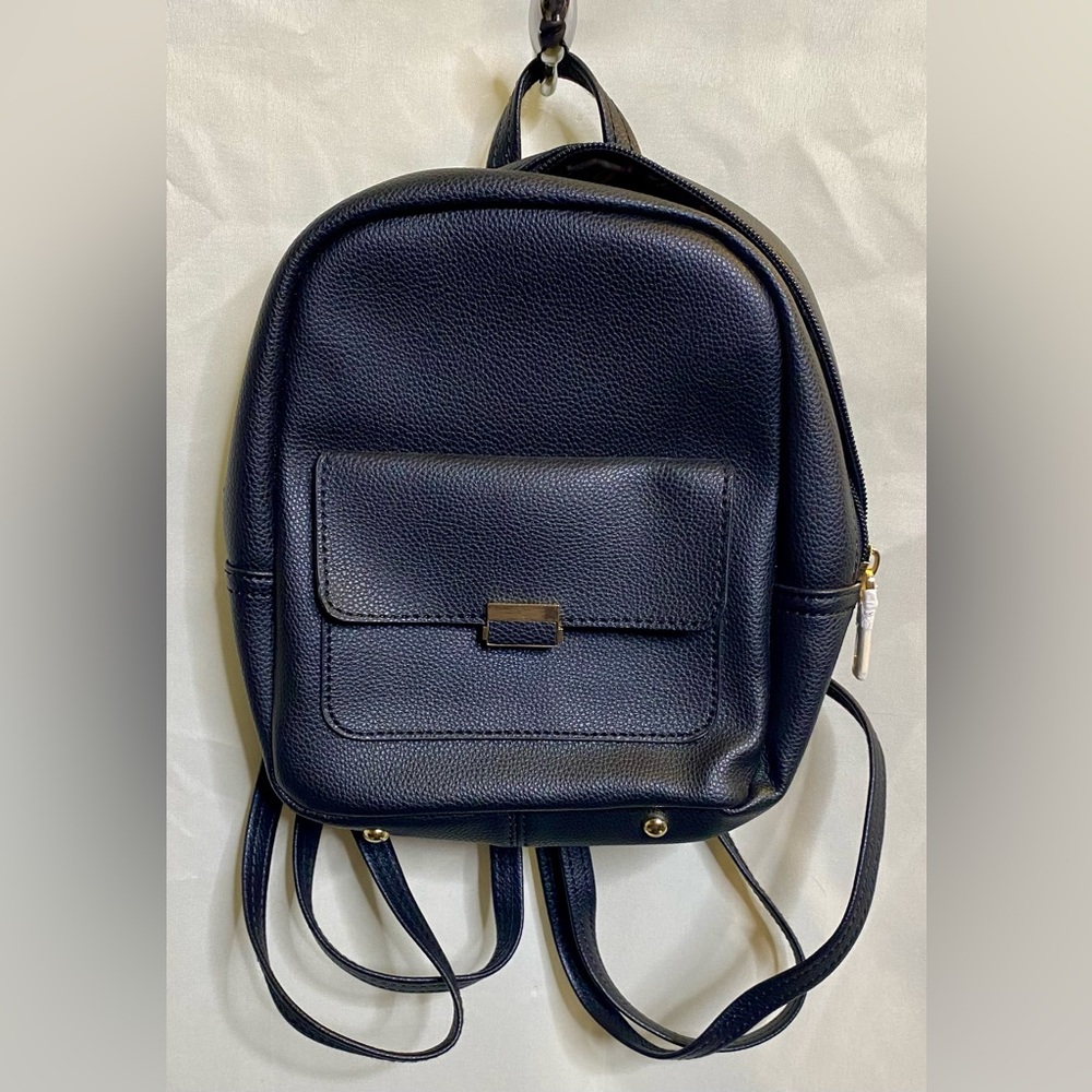 Small black Backpack purse